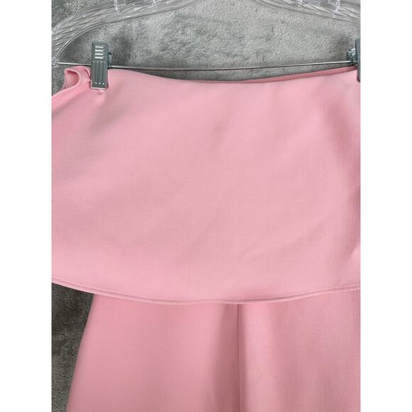 Likely Driggs Dress 00 Light Blush Pink Rose Shadow Bodycon Strapless Date Night - Picture 8 of 16